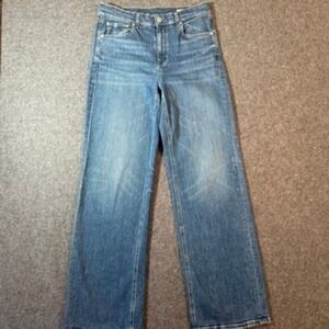 AYR Women's Blue Flare & Wide Leg Jeans